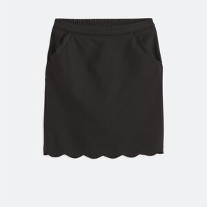 Skies Are Berenice Scallop Hem Skirt